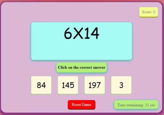 Math Game